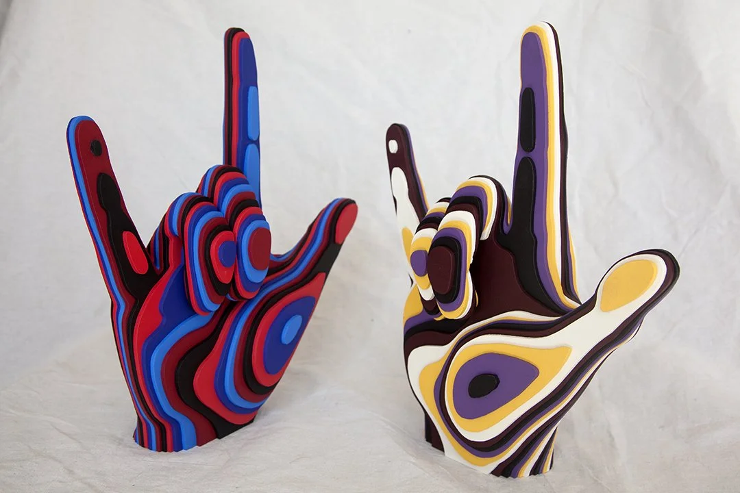 I Love You Hand — Beatnik Prints